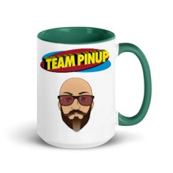 15oz Ceramic Mug with Color Inside