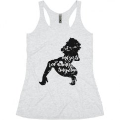 Ladies Slim Fit Super Soft Racerback Triblend Tank