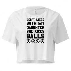 Ladies Festival Cali Crop Top Tee