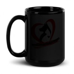 15oz Black Glossy Mug