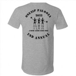 Unisex V-Neck Jersey Tee