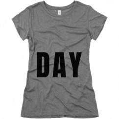 Ladies Slim Fit Super Soft Triblend Tee