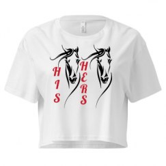 Ladies Festival Cali Crop Top Tee