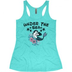 Ladies Slim Fit Super Soft Racerback Triblend Tank