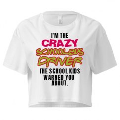 Ladies Festival Cali Crop Top Tee