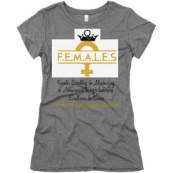 Ladies Slim Fit Super Soft Triblend Tee