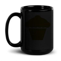 15oz Black Glossy Mug