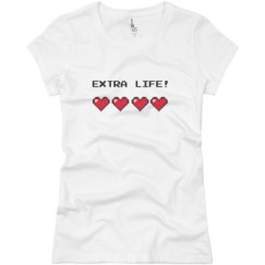 Ladies Slim Fit Basic Promo Jersey Tee