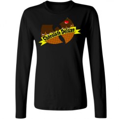 Ladies Relaxed Fit Basic Long Sleeve Tee