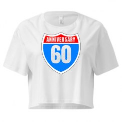 Ladies Festival Cali Crop Top Tee