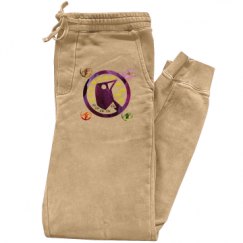 Pigment-Dyed Fleece Pants