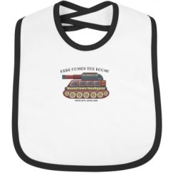 Infant Contrast Trim Bib