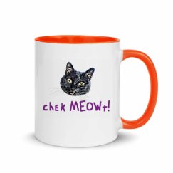 11oz Ceramic Mug with Color Inside