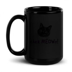 15oz Black Glossy Mug