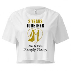 Ladies Festival Cali Crop Top Tee