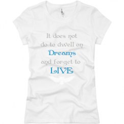 Ladies Slim Fit Basic Promo Jersey Tee