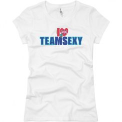 Ladies Slim Fit Basic Promo Jersey Tee