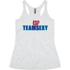 Ladies Slim Fit Super Soft Racerback Triblend Tank