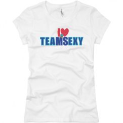 Ladies Slim Fit Basic Promo Jersey Tee