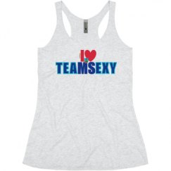 Ladies Slim Fit Super Soft Racerback Triblend Tank