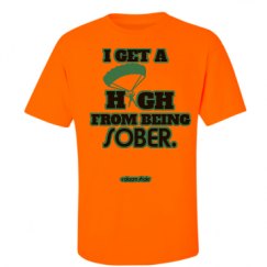 Unisex Ultra Cotton Safety Neon Crewneck Tee