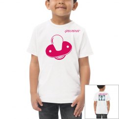 GOBABIES Toddler Rabbit Skins Ruffle Fine Jersey Tee