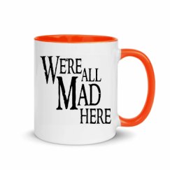 11oz Ceramic Mug with Color Inside