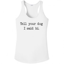 Ladies Athletic Performance Racerback Tank