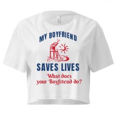 Ladies Festival Cali Crop Top Tee