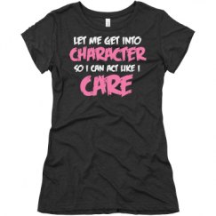 Ladies Slim Fit Super Soft Triblend Tee