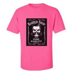 Unisex Ultra Cotton Safety Neon Crewneck Tee