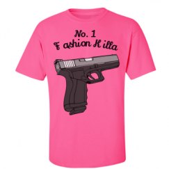 Unisex Ultra Cotton Safety Neon Crewneck Tee