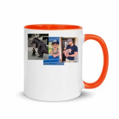 11oz Ceramic Mug with Color Inside