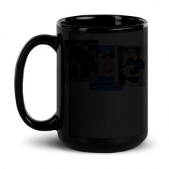 15oz Black Glossy Mug