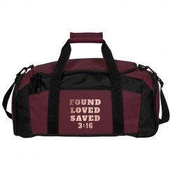 FOUND LOVED SAVED 3:16