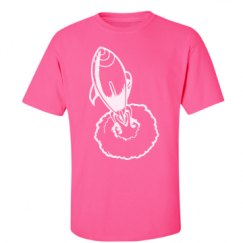 Unisex Ultra Cotton Safety Neon Crewneck Tee