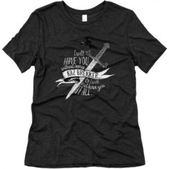 Ladies Relaxed Fit Super Soft Triblend Tee