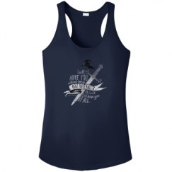 Ladies Athletic Performance Racerback Tank