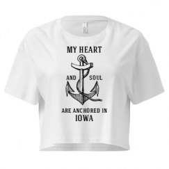 Ladies Festival Cali Crop Top Tee