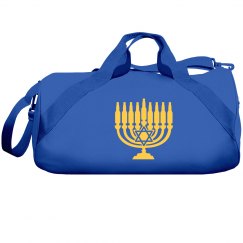 Hanukkah duffel