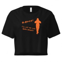 Ladies Festival Cali Crop Top Tee