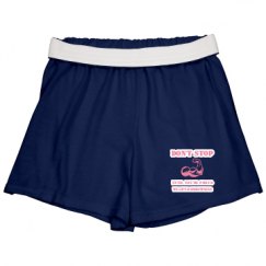 Slim Fit Cheer Shorts