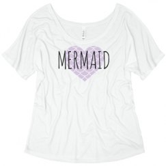 Ladies Flowy Slouchy Tee