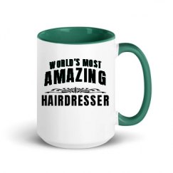 15oz Ceramic Mug with Color Inside