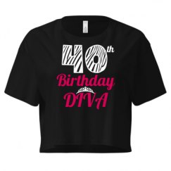 Ladies Festival Cali Crop Top Tee