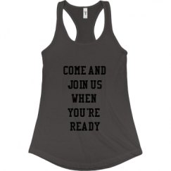 Ladies Slim Fit Racerback Tank Top