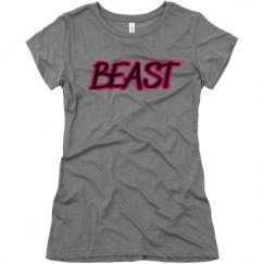 Ladies Slim Fit Super Soft Triblend Tee