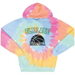 Unisex Tie-Dye Fleece Hoodie