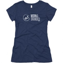 Ladies Slim Fit Super Soft Triblend Tee