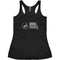 Ladies Slim Fit Super Soft Racerback Triblend Tank